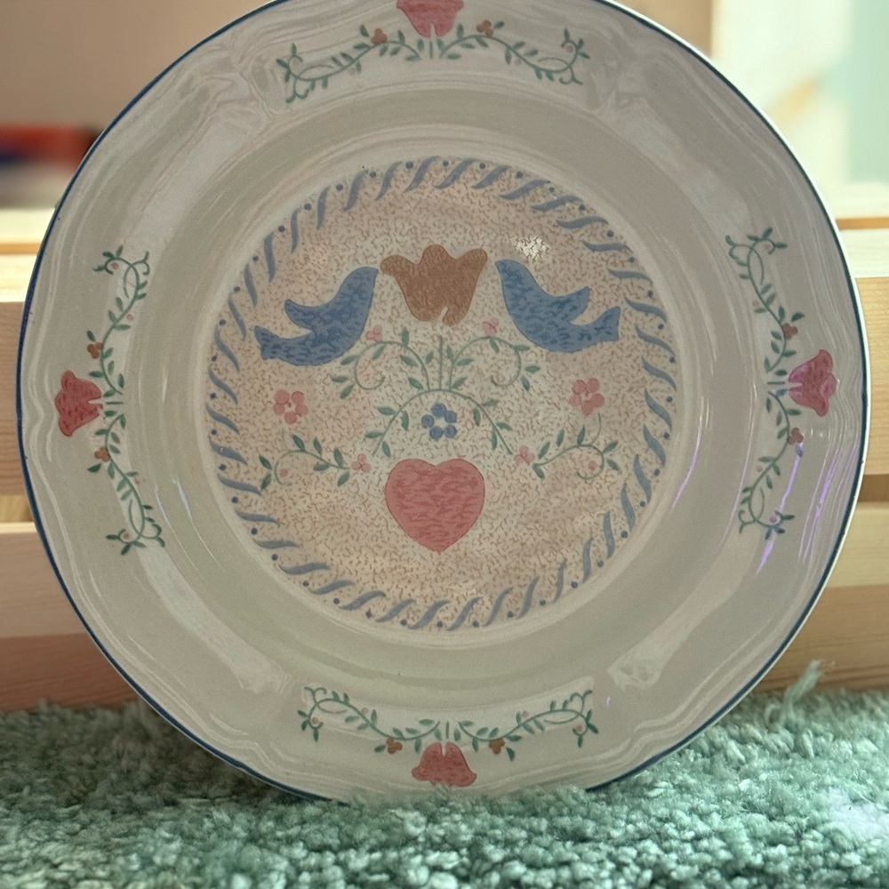 Newcor “Keepsake” salad plates set of 3